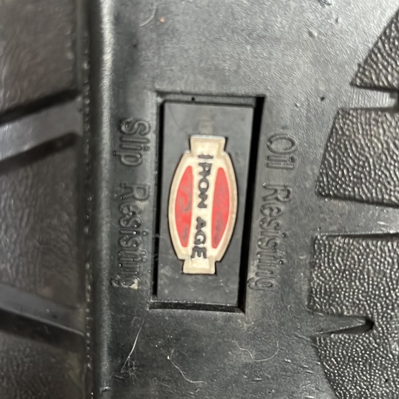 IRON AGE 10 INCH WELLINGTON WITH ZIPPER COMPOSITE TOE BROWN - Picture 7 of 11